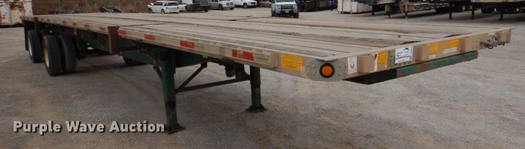 image for item DJ0329 2005 Utility FS2CHA flatbed trailer