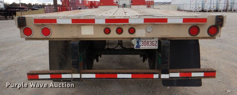 image for item DJ0329 2005 Utility FS2CHA flatbed trailer