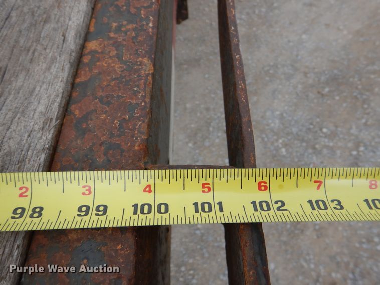 image for item DJ0330 2001 Viking VFH48102T flatbed trailer