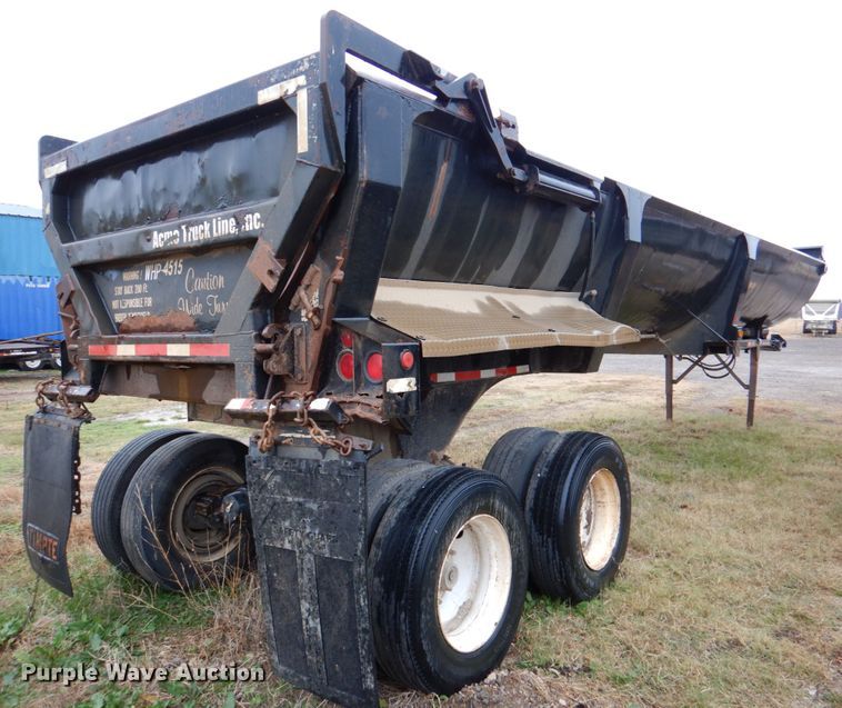 image for item DJ0349 2007 Ranch end dump trailer