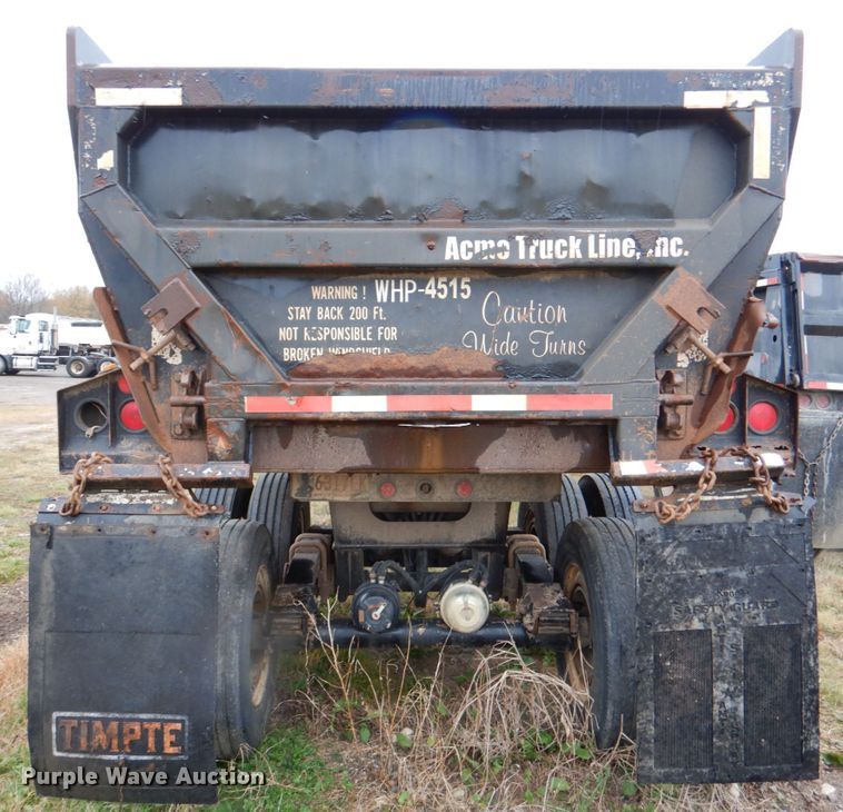 image for item DJ0349 2007 Ranch end dump trailer