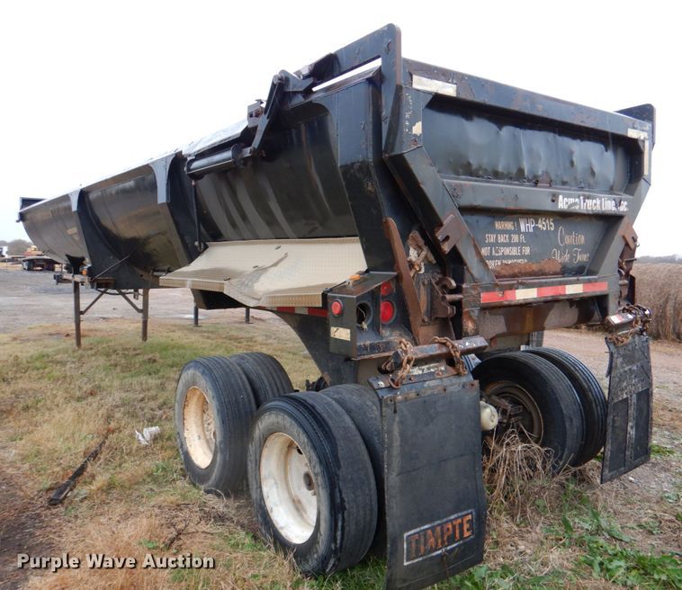 image for item DJ0349 2007 Ranch end dump trailer