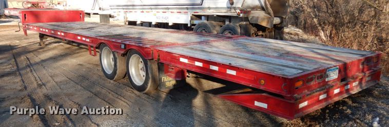 image for item DJ6052 1999 Ledwell drop deck equipment trailer
