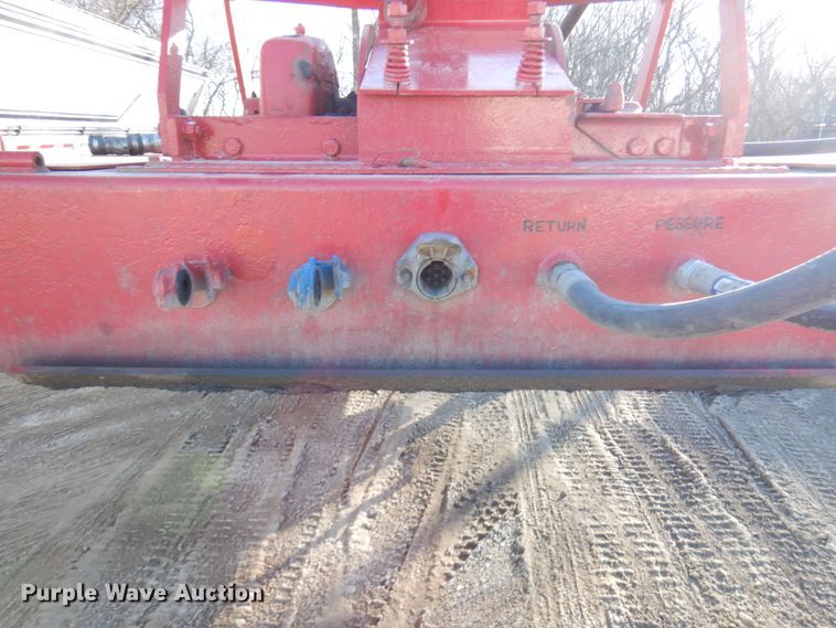 image for item DJ6052 1999 Ledwell drop deck equipment trailer