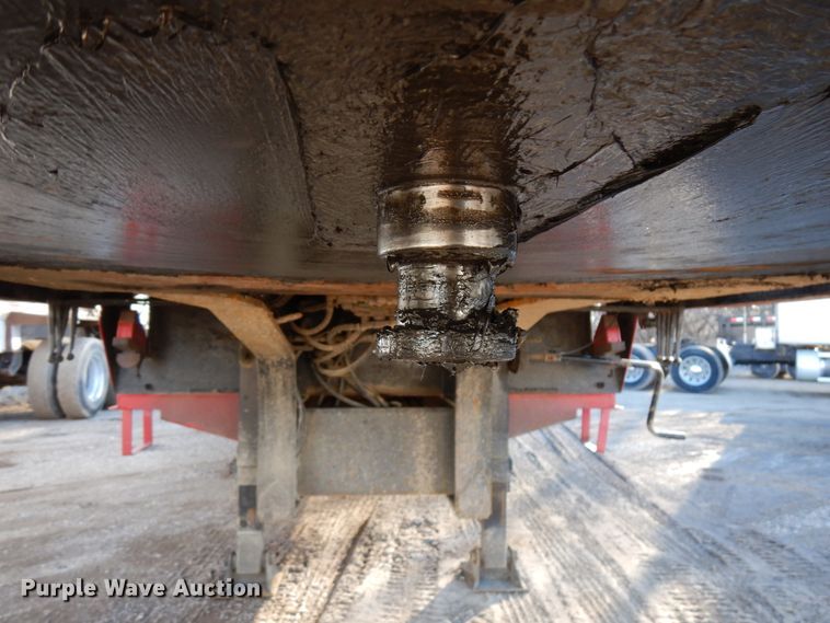 image for item DJ6052 1999 Ledwell drop deck equipment trailer