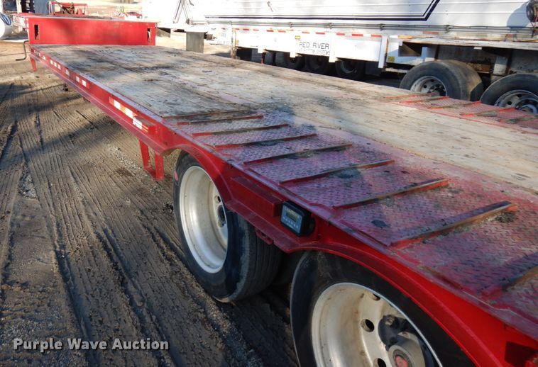 image for item DJ6052 1999 Ledwell drop deck equipment trailer