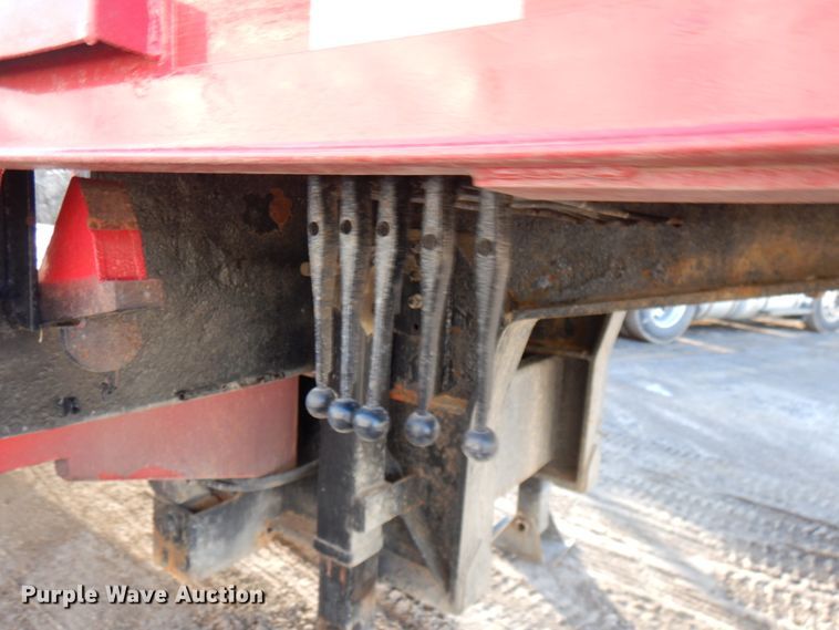 image for item DJ6052 1999 Ledwell drop deck equipment trailer