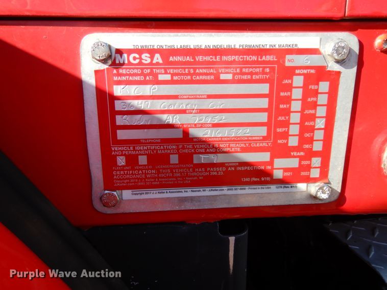 image for item DJ6732 1998 Kenworth T800B  semi truck