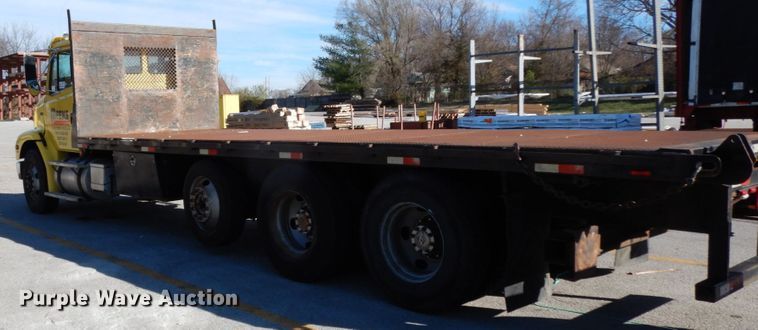 image for item DJ6740 1999 Freightliner FL112  flatbed truck