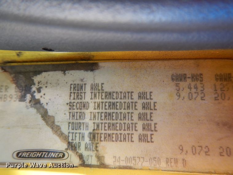 image for item DJ6740 1999 Freightliner FL112  flatbed truck