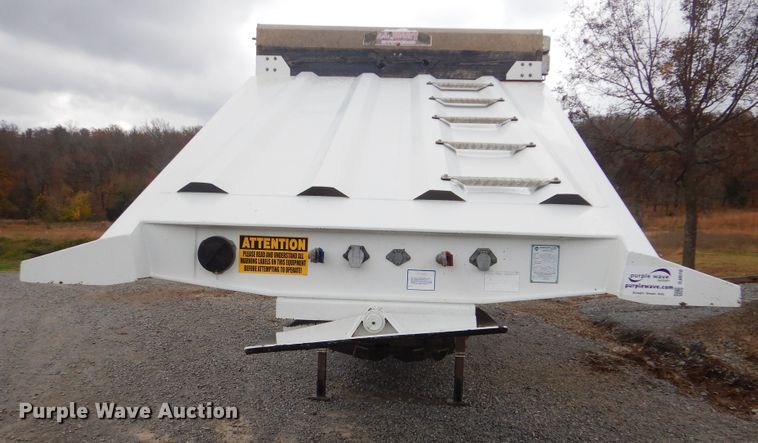 image for item DJ8518 2017 Armor Lite SBD-40 bottom dump trailer