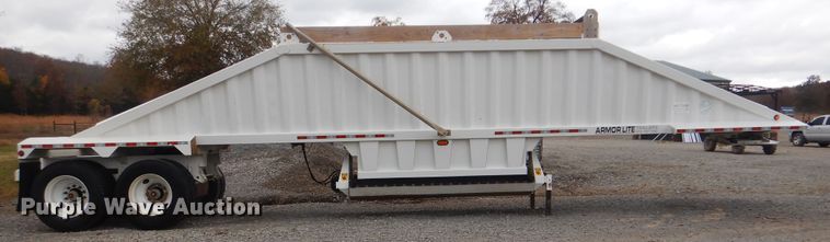 image for item DJ8518 2017 Armor Lite SBD-40 bottom dump trailer