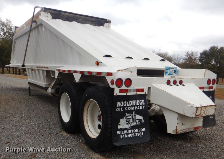 image for item DJ8518 2017 Armor Lite SBD-40 bottom dump trailer
