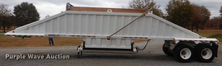 image for item DJ8518 2017 Armor Lite SBD-40 bottom dump trailer