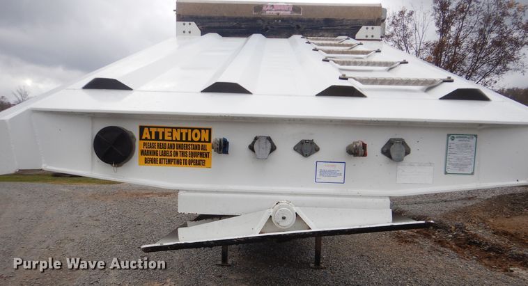 image for item DJ8518 2017 Armor Lite SBD-40 bottom dump trailer