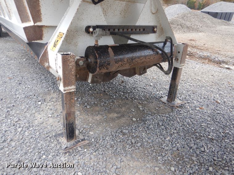 image for item DJ8518 2017 Armor Lite SBD-40 bottom dump trailer