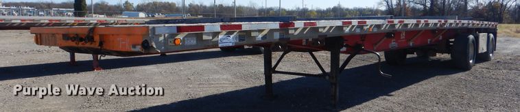 image for item DJ8524 2006 Wilson CF900 flatbed trailer