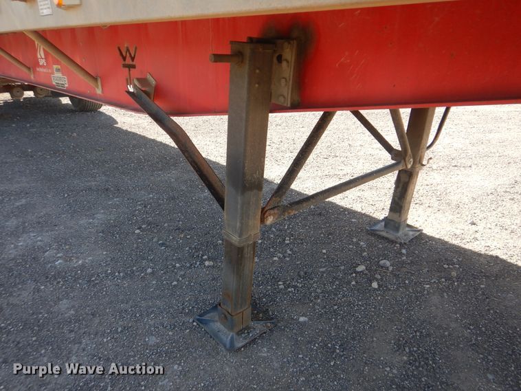 image for item DJ8524 2006 Wilson CF900 flatbed trailer