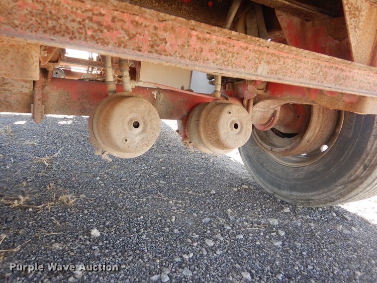 image for item DJ8524 2006 Wilson CF900 flatbed trailer