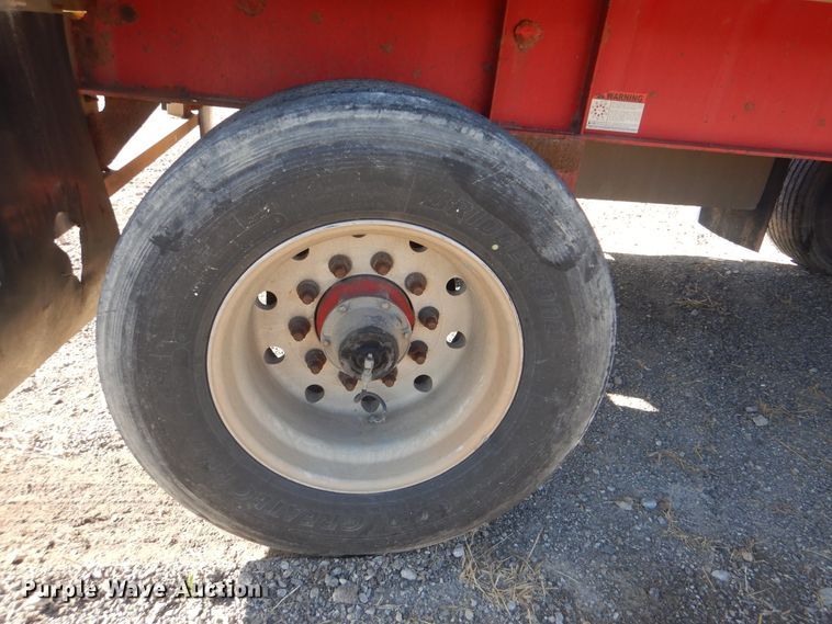 image for item DJ8524 2006 Wilson CF900 flatbed trailer