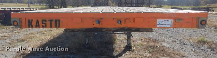 image for item DJ8525 2006 Wilson CF900 flatbed trailer