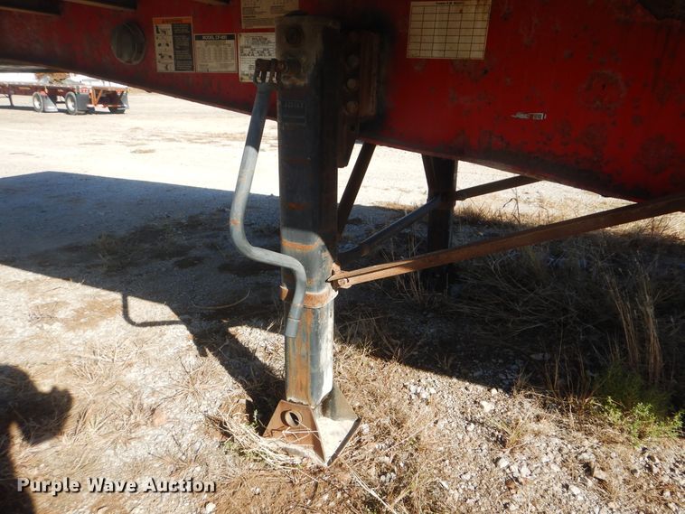 image for item DJ8525 2006 Wilson CF900 flatbed trailer