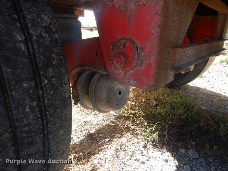 image for item DJ8525 2006 Wilson CF900 flatbed trailer