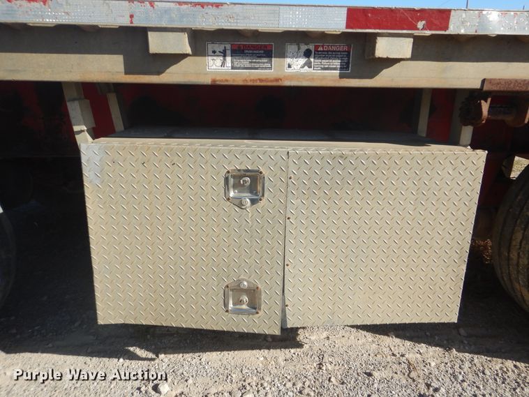 image for item DJ8525 2006 Wilson CF900 flatbed trailer
