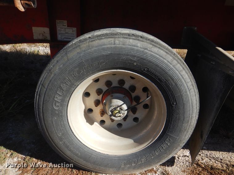 image for item DJ8526 2006 Wilson CF900 flatbed trailer