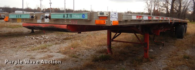 image for item DJ8536 2006 Transcraft Eagle NW2 flatbed trailer