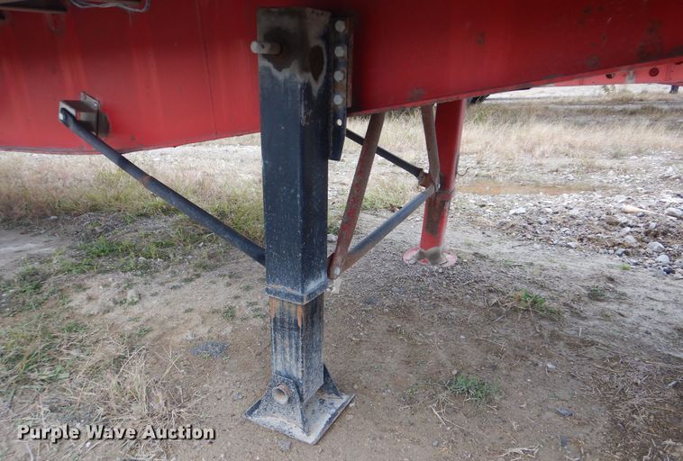 image for item DJ8537 2006 Wilson CF900 flatbed trailer