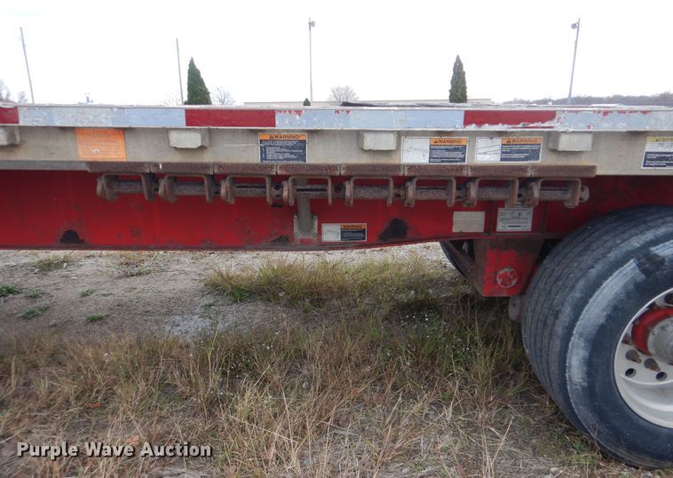 image for item DJ8537 2006 Wilson CF900 flatbed trailer