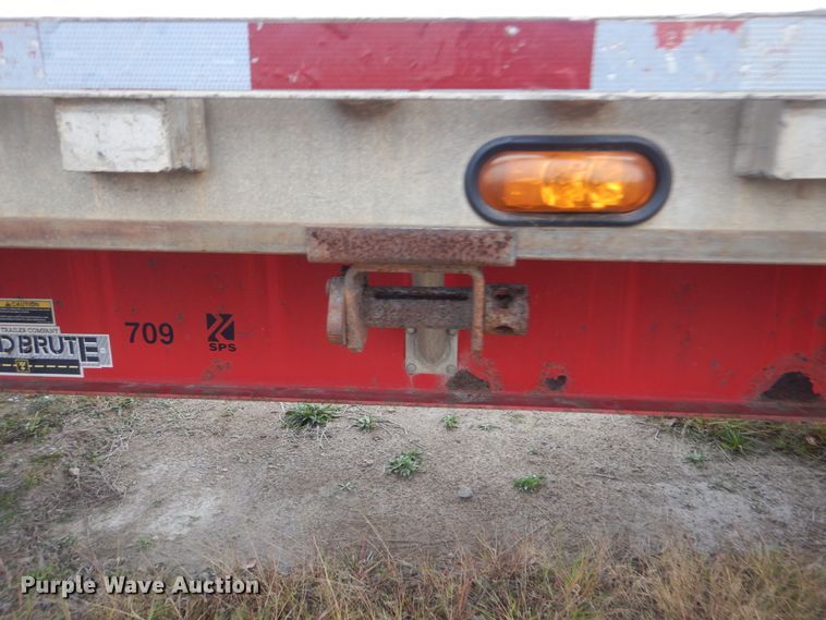 image for item DJ8537 2006 Wilson CF900 flatbed trailer