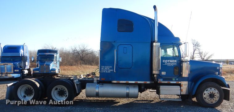 image for item DJ8547 1995 Freightliner FLD  semi truck