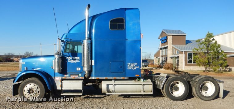 image for item DJ8547 1995 Freightliner FLD  semi truck