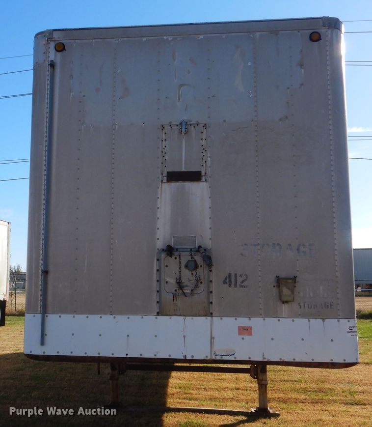 image for item DJ8552 1962 Fruehauf VB6-R2-40 dry van trailer