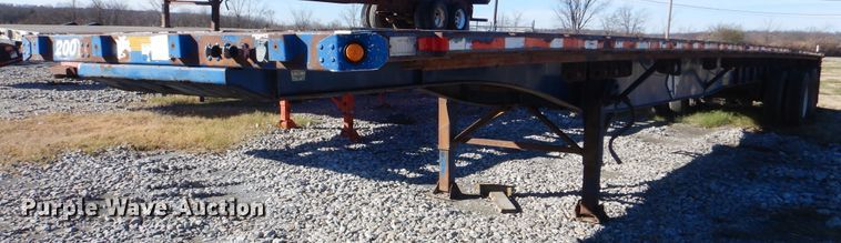 image for item DJ8574 2005 Utility FS2CHS flatbed trailer