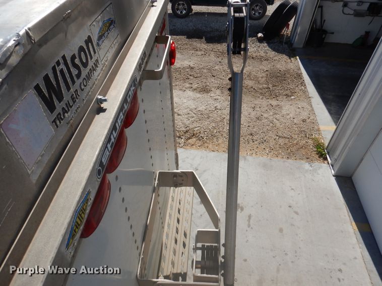 image for item DY9606 2007 Wilson DWH-500 double hopper bottom grain trailer
