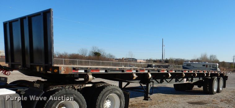 image for item DY9642 2007 Lufkin FL-II-ST flatbed trailer