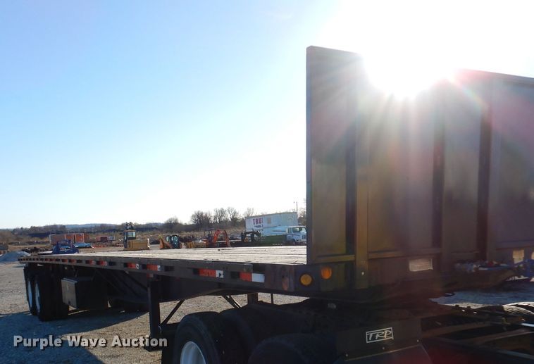 image for item DY9642 2007 Lufkin FL-II-ST flatbed trailer