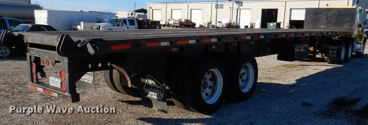 image for item DY9642 2007 Lufkin FL-II-ST flatbed trailer