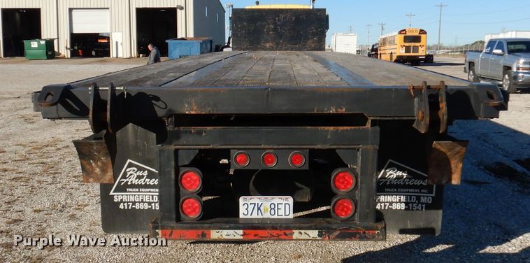 image for item DY9642 2007 Lufkin FL-II-ST flatbed trailer