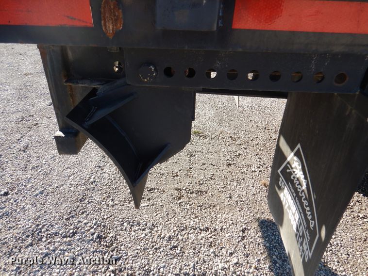 image for item DY9642 2007 Lufkin FL-II-ST flatbed trailer