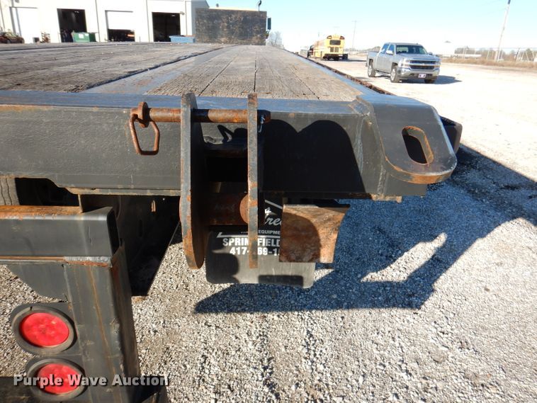 image for item DY9642 2007 Lufkin FL-II-ST flatbed trailer