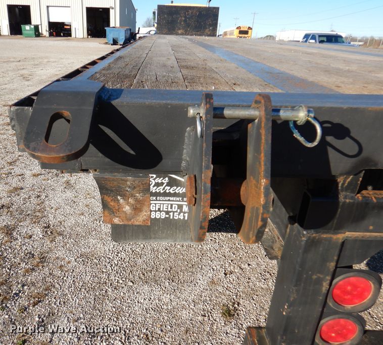image for item DY9642 2007 Lufkin FL-II-ST flatbed trailer
