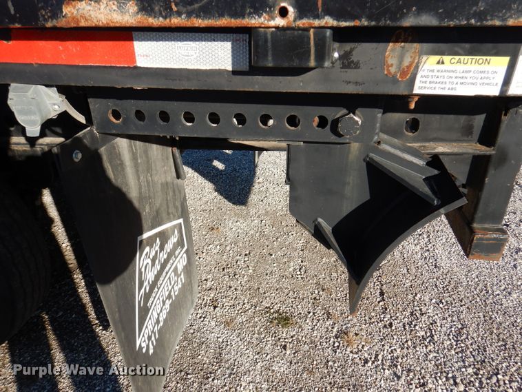 image for item DY9642 2007 Lufkin FL-II-ST flatbed trailer