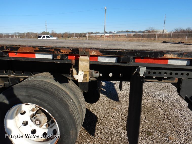 image for item DY9642 2007 Lufkin FL-II-ST flatbed trailer