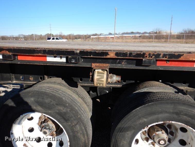 image for item DY9642 2007 Lufkin FL-II-ST flatbed trailer
