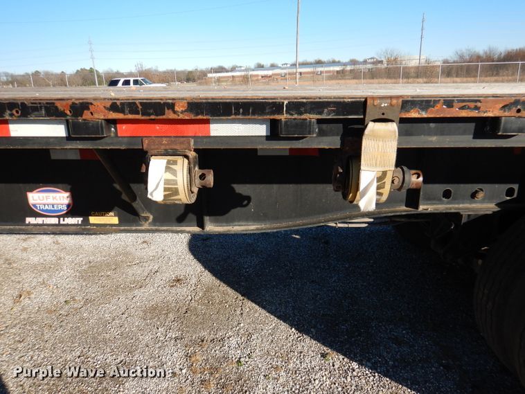 image for item DY9642 2007 Lufkin FL-II-ST flatbed trailer