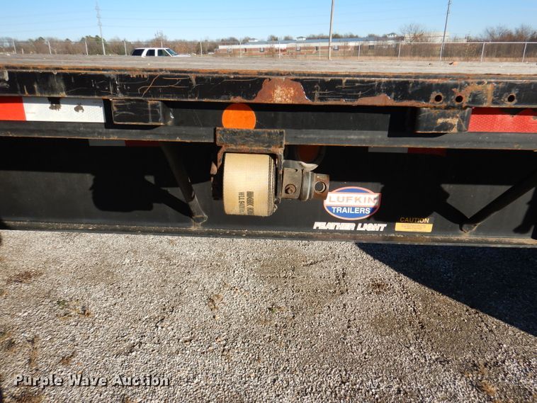 image for item DY9642 2007 Lufkin FL-II-ST flatbed trailer